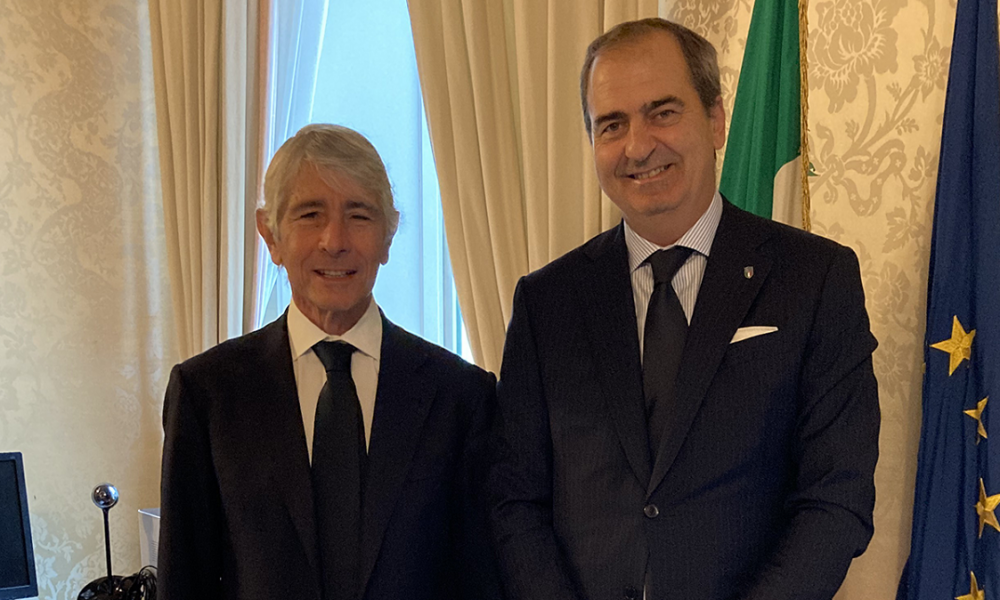 Bergamini incontra il Ministro Abodi: “Per il rilancio del futsal”