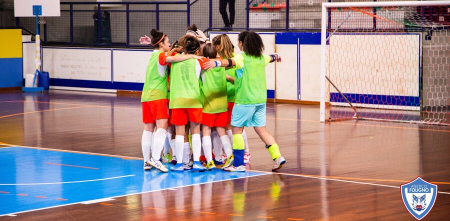 Atletico Foligno esultanza