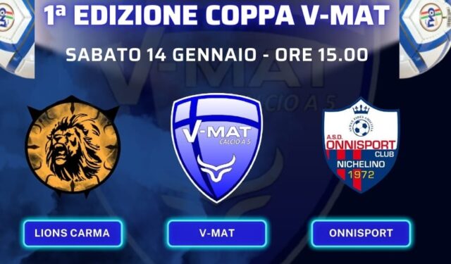 Sabato va in scena la prima edizione della Coppa V-Mat