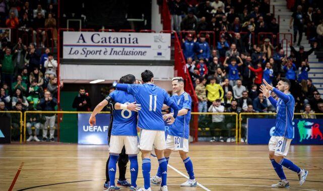 Festa Azzurra a Catania: l’Italia batte 6-3 la Macedonia