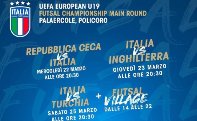 Nazionale Under 19: oggi a Policoro la conferenza stampa di presentazione del Main Round