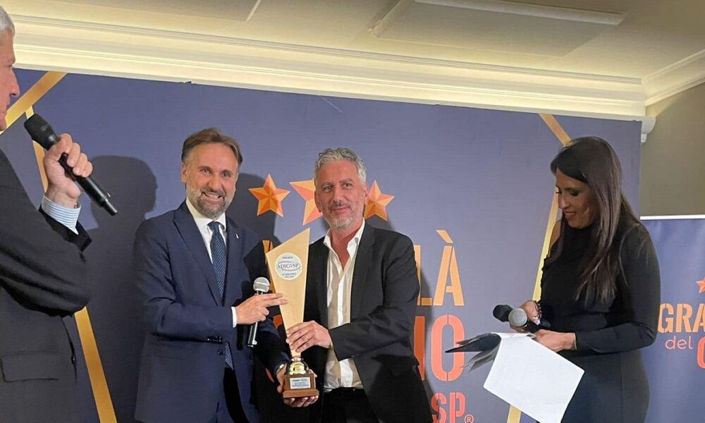 Bellarte premiato al Gran Galà: “Lo condivido con tutto il mio staff”