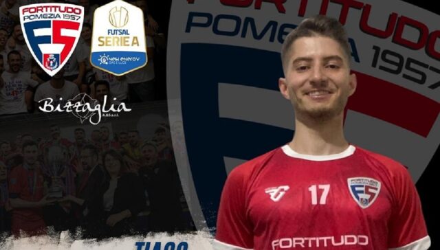Futsalmercato, la Fortitudo Pomezia incassa un altro sì: rinnova Tiago Lemos