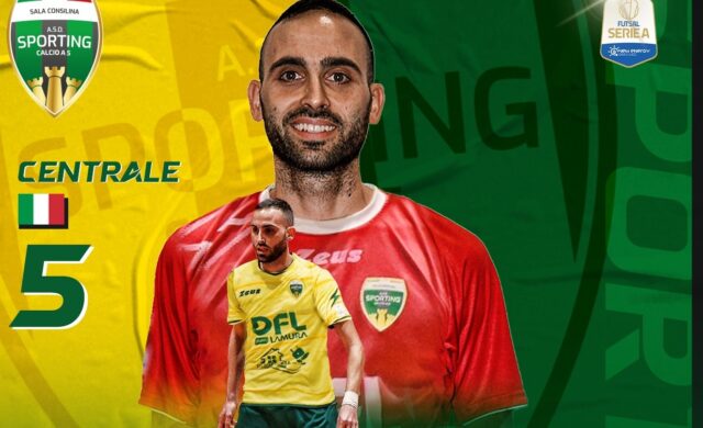 Domenico Arcidiacone firma con lo Sporting Sala Consilina: “È un onore essere parte di questo progetto”