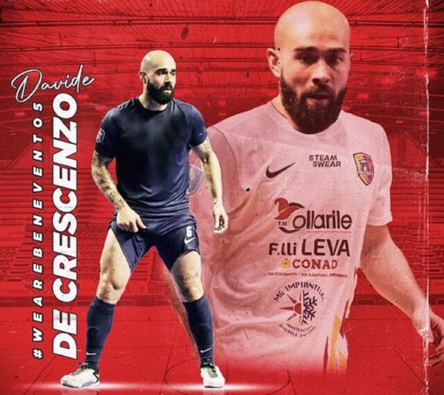 Benevento 5 attivo sul futsalmercato: il quinto innesto è Davide De Crescenzo