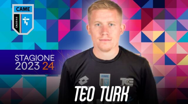 Futsalmercato: è Teo Turk il nuovo laterale mancino della Came Treviso