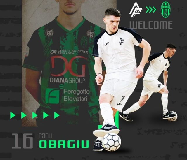 Futsalmercato, è Radu Obagiu il nuovo rinforzo per il Pordenone