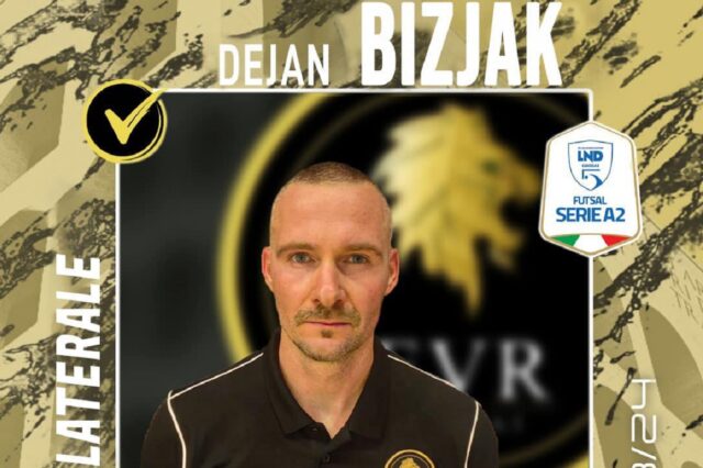 Il futsalmercato non ha ancora chiuso i battenti: l’Eur annuncia Dejan Bizjak