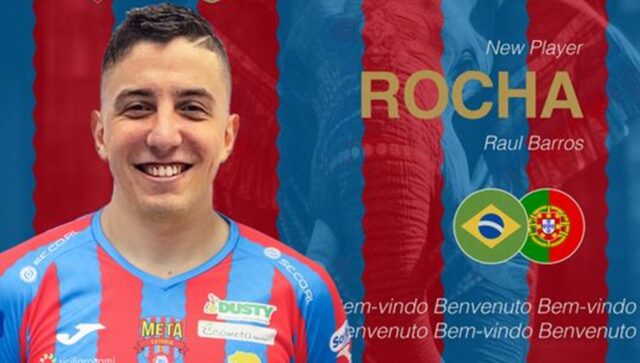 Futsalmercato Meta Catania, arrivano i rinforzi: ufficiale l’innesto di Raul Rocha