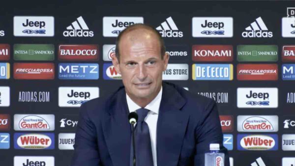 Allegri in conferenza