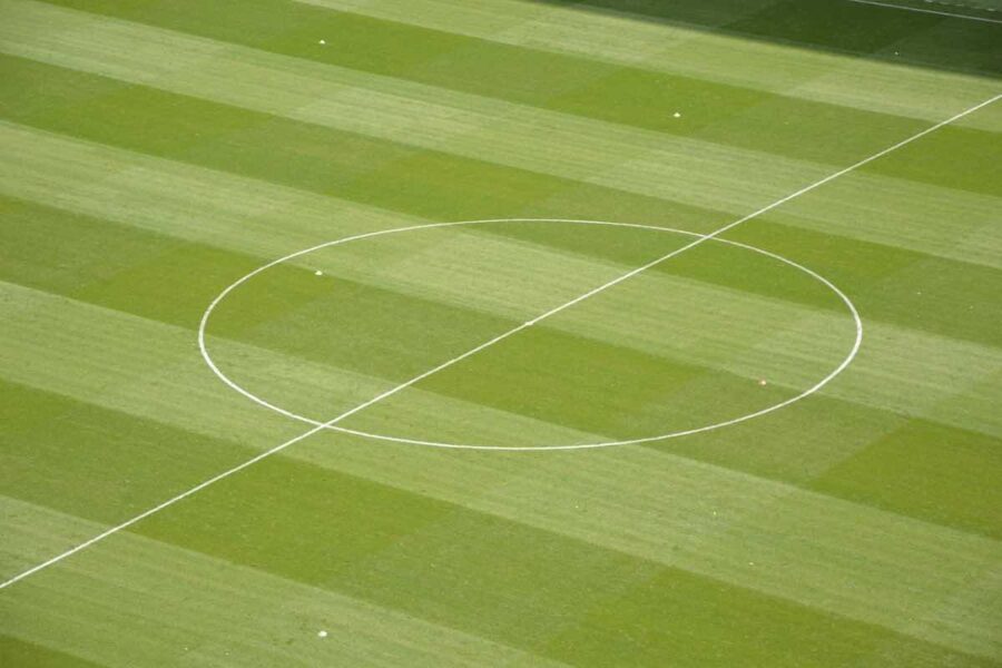 campo di calcio vuoto