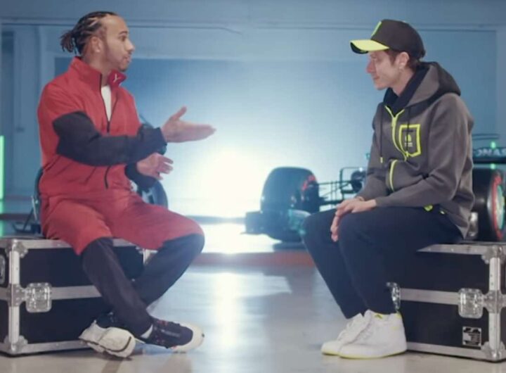 Rossi e Hamilton insieme
