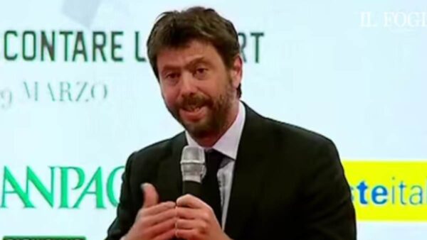 Andrea Agnelli all'evento de Il Foglio