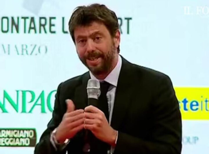 Andrea Agnelli all'evento de Il Foglio