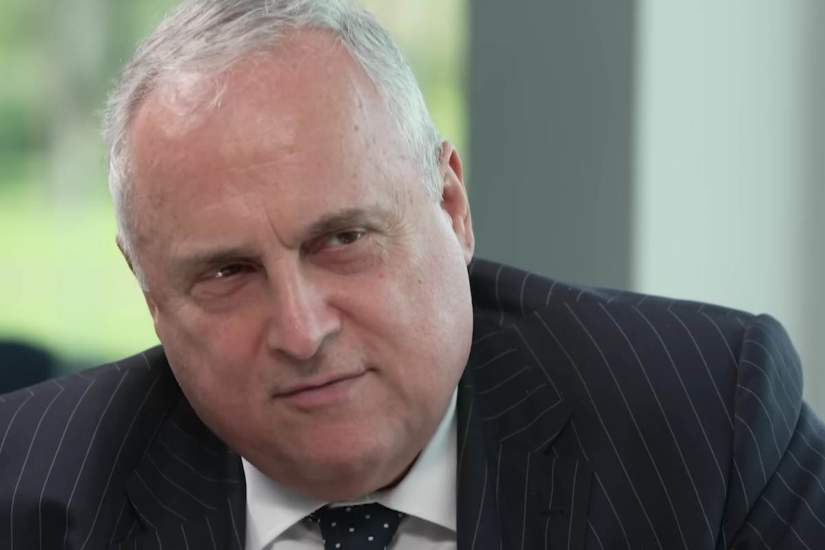 Claudio Lotito intervistato a Formello