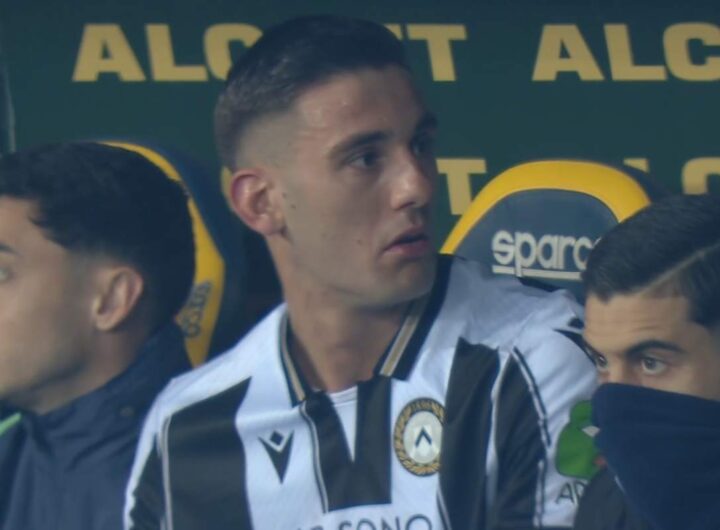 Lorenzo Lucca, attaccante dell'Udinese
