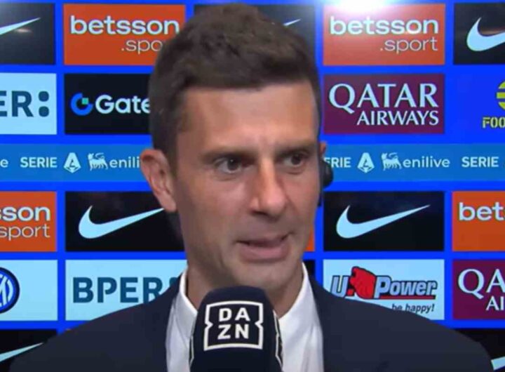 Thiago Motta intervistato dopo Inter-Juve