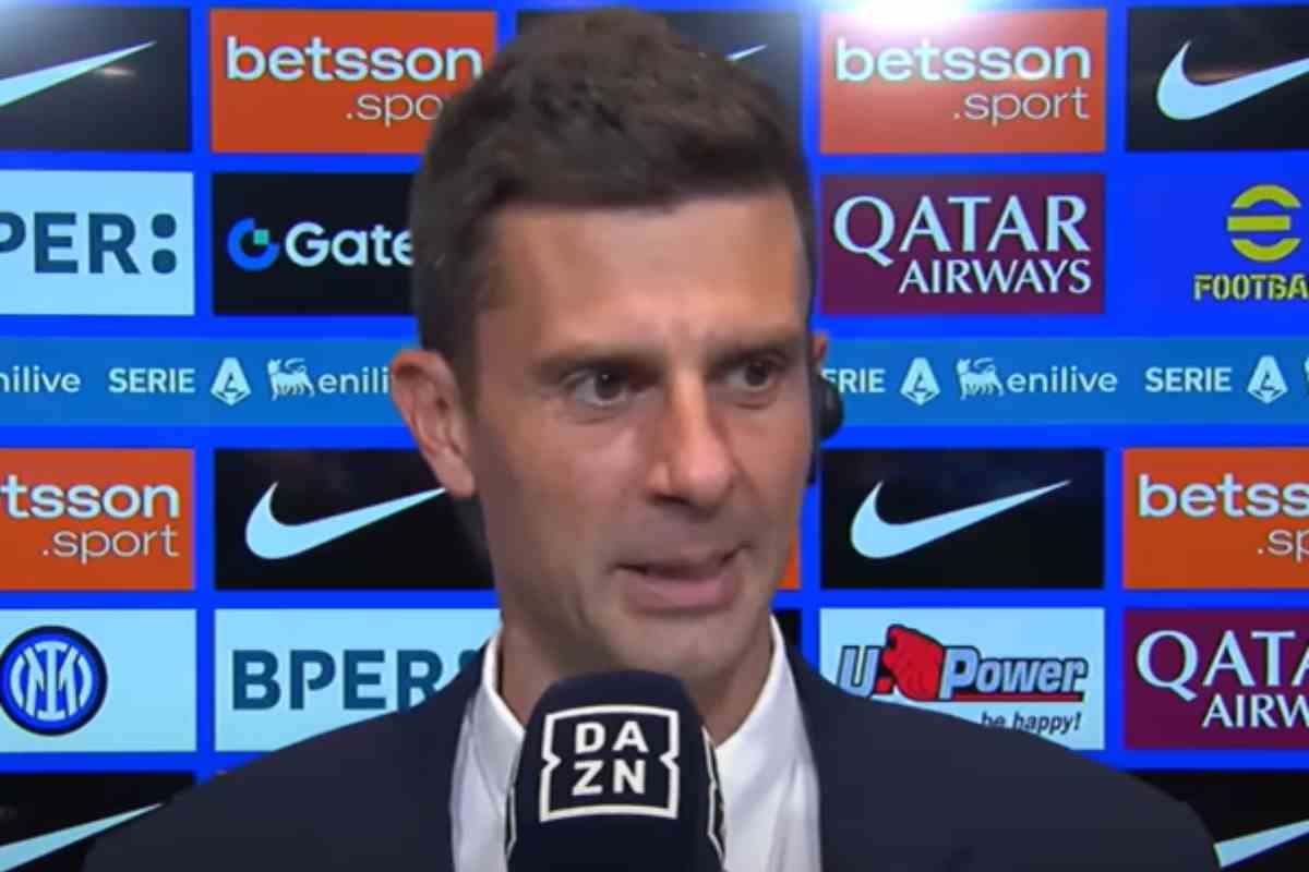 Thiago Motta intervistato dopo Inter-Juve