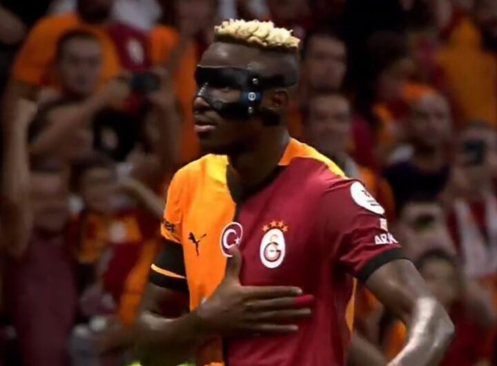 Victor Osimhen, attaccante del Galatasaray