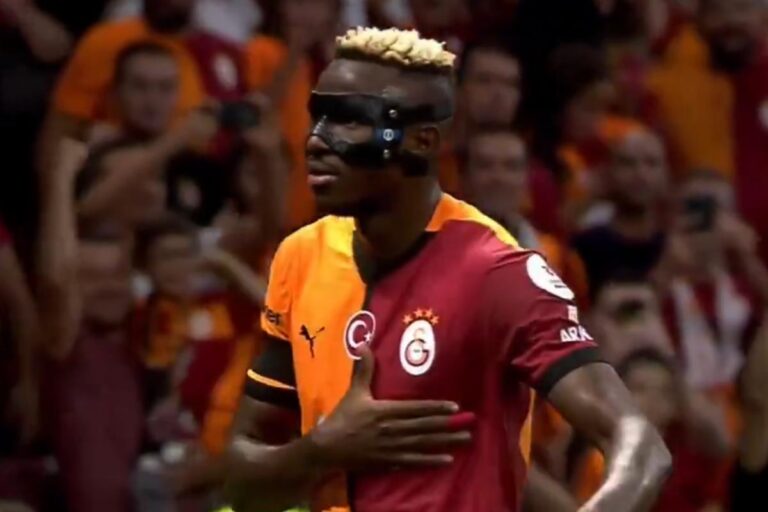 Victor Osimhen, attaccante del Galatasaray