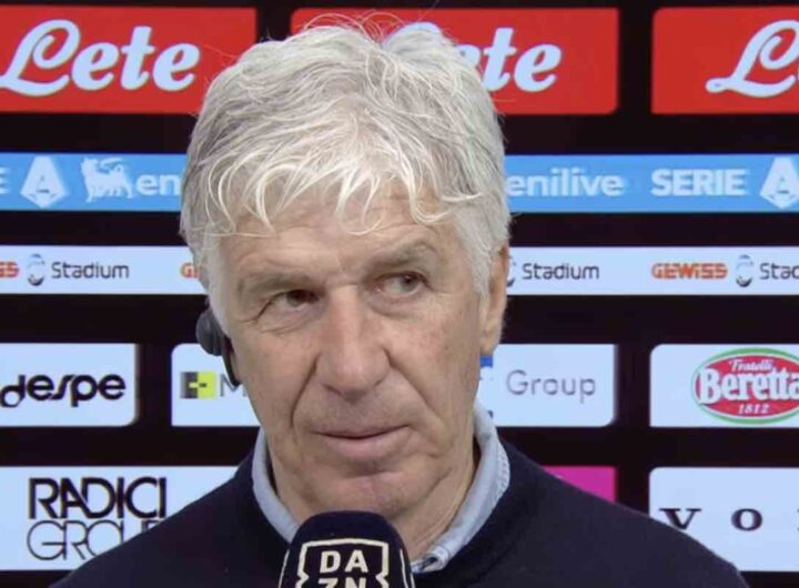 Gasperini a Dazn