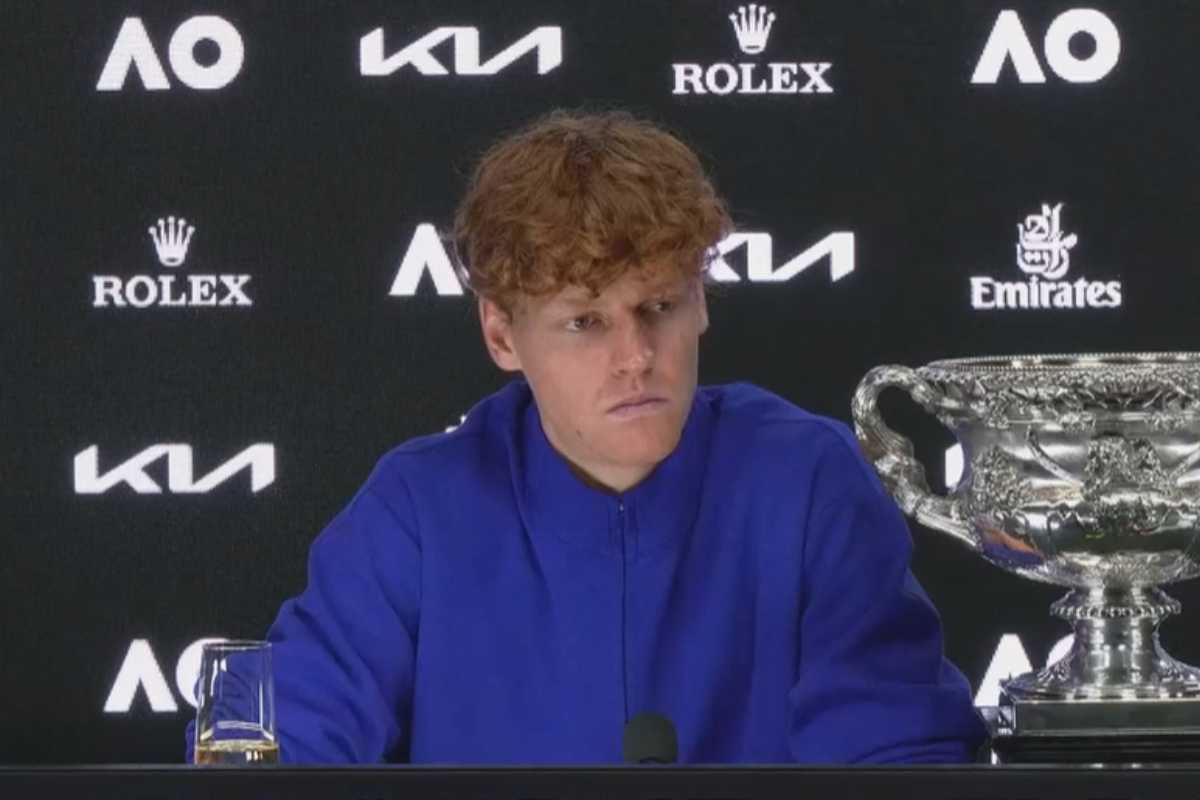 Sinner in conferenza