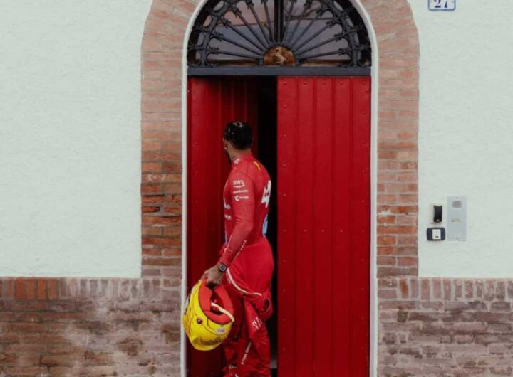 Hamilton ferrari addio