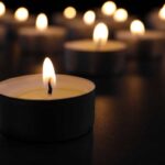 Candele a lutto