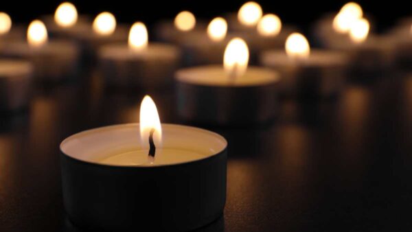 Candele a lutto
