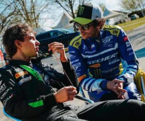 Antonelli e Valentino Rossi