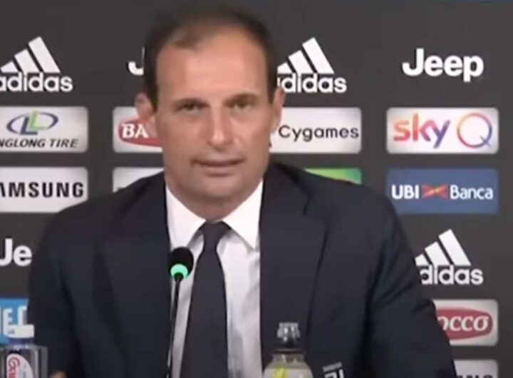 Allegri in conferenza stampa