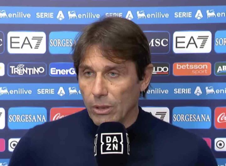 Antonio Conte a Dazn