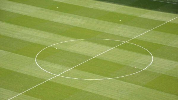 Campo di calcio vuoto