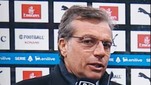 Giuntoli prima di una partita della Juve