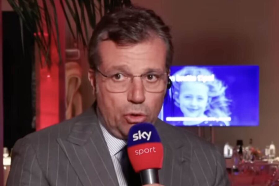 Giuntoli durante una intervista