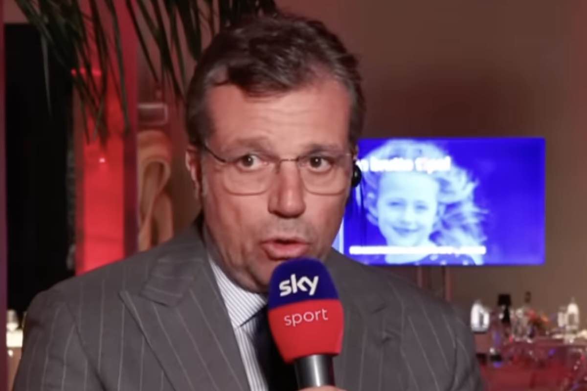 Giuntoli durante una intervista