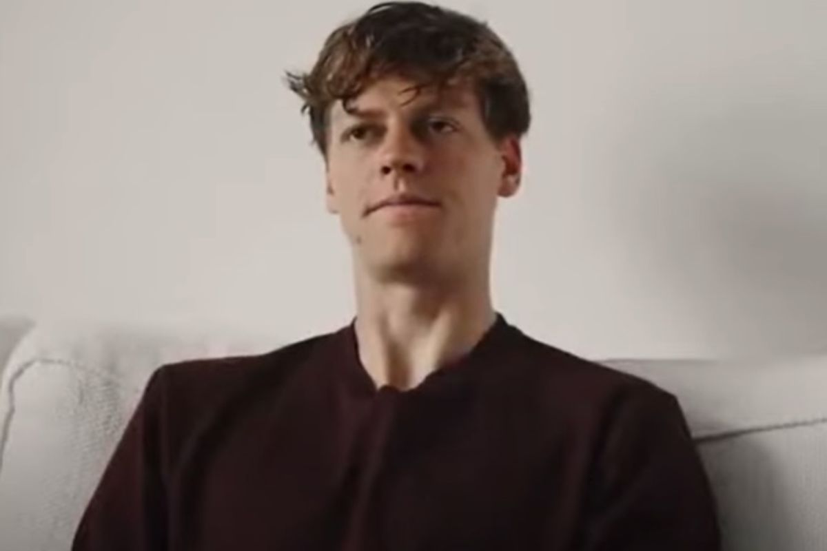 Sinner durante un'intervista