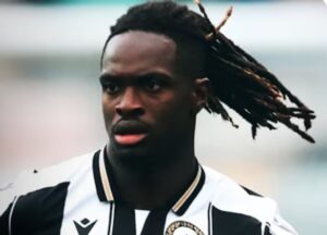 Solet in azione con l'Udinese