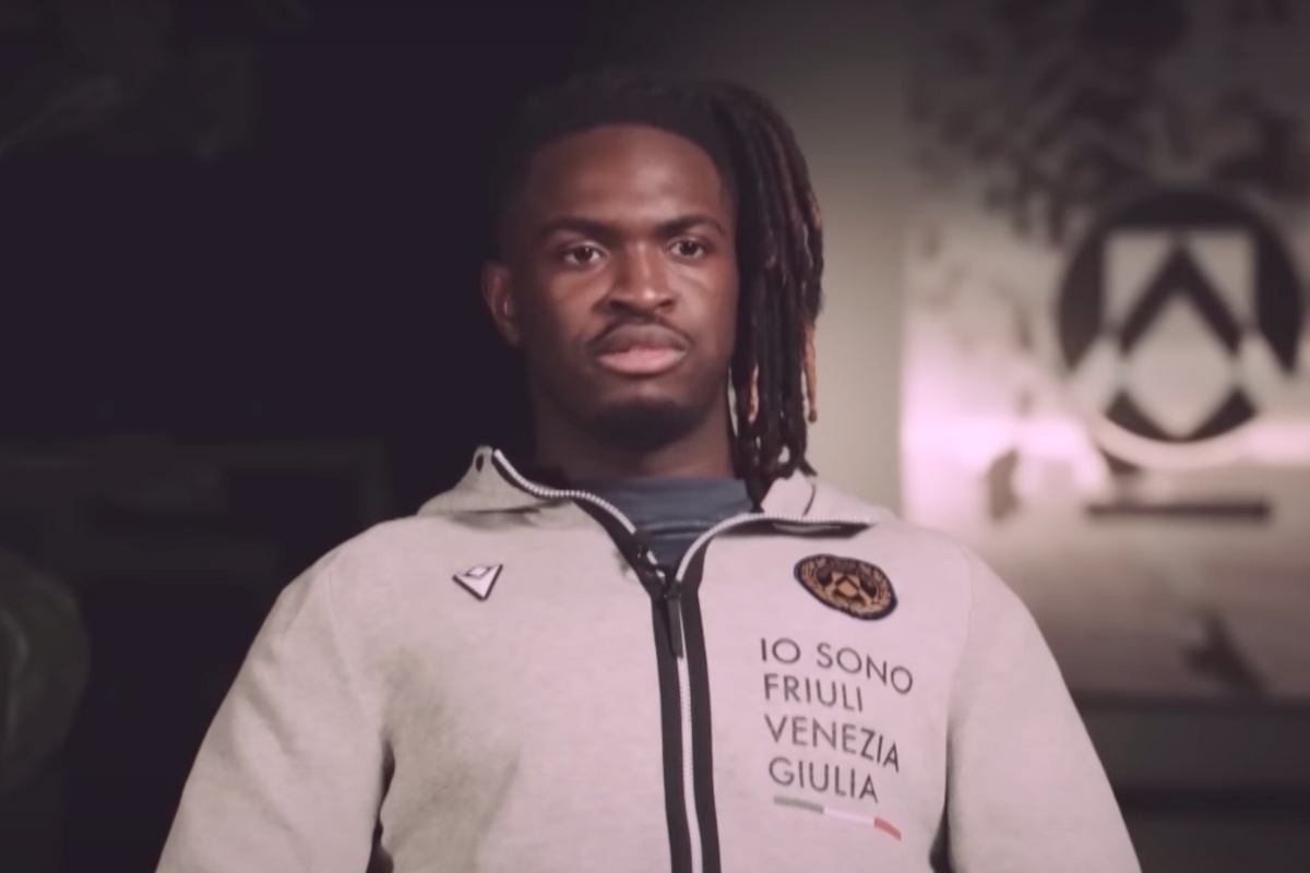 Oumar Solet, difensore dell'Udinese