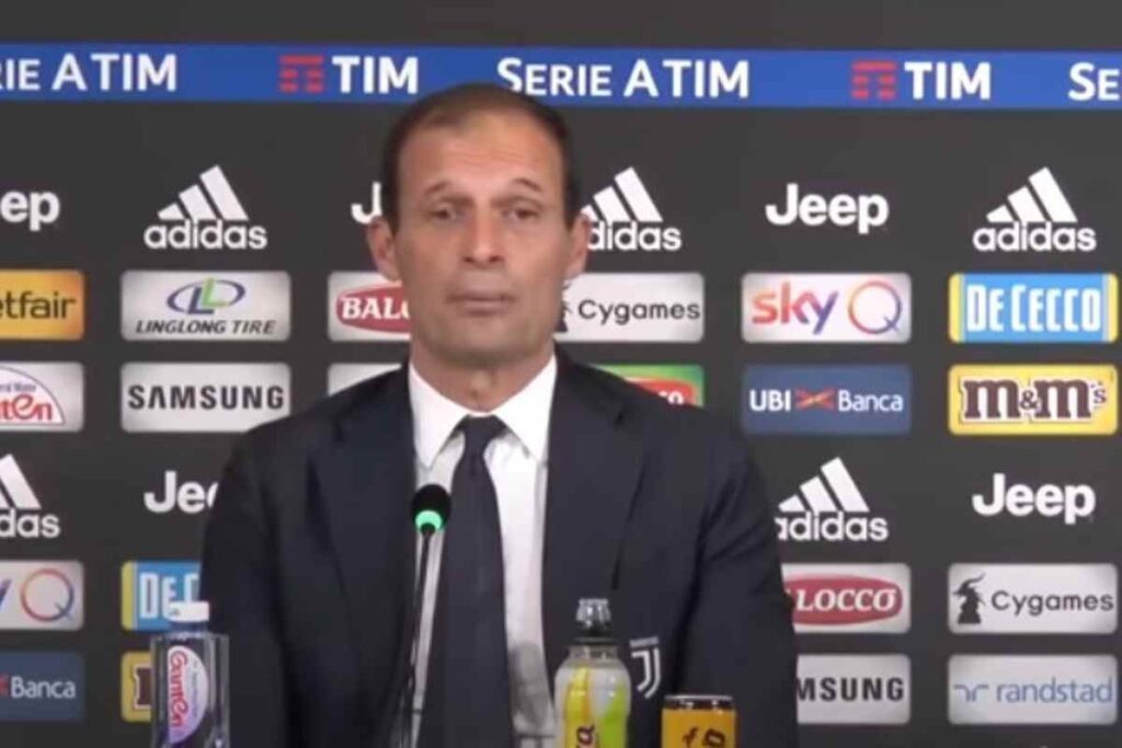 Max Allegri in conferenza stampa