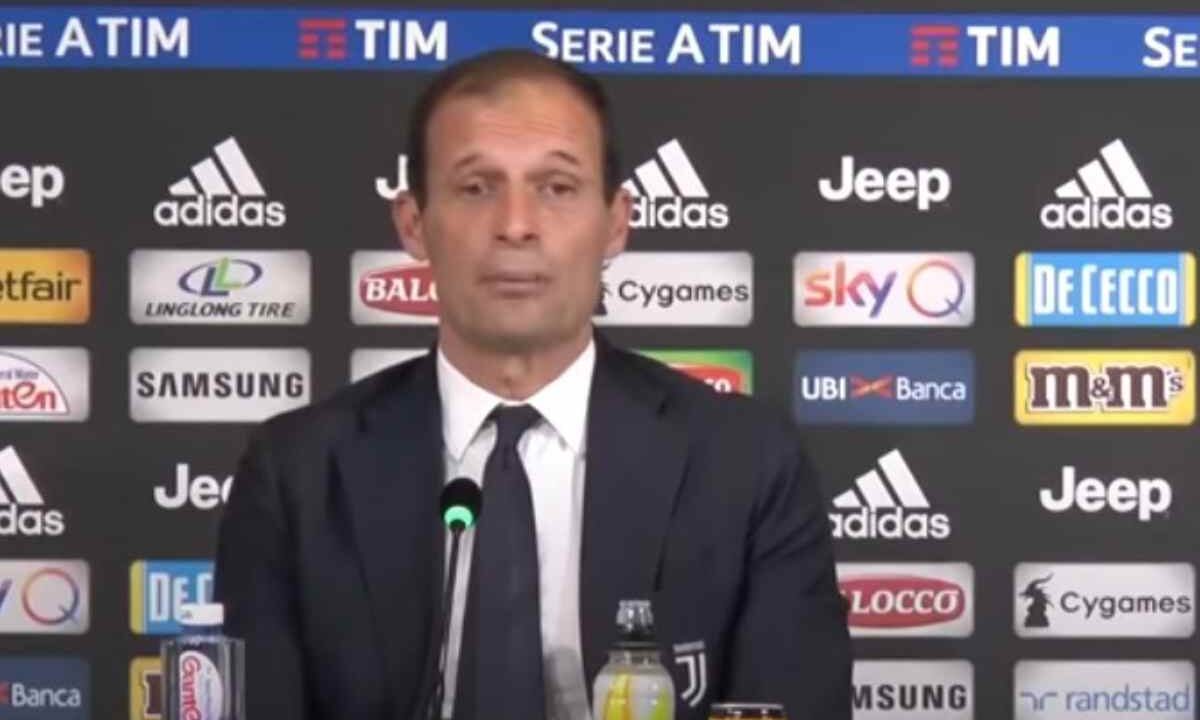 Max Allegri in conferenza stampa
