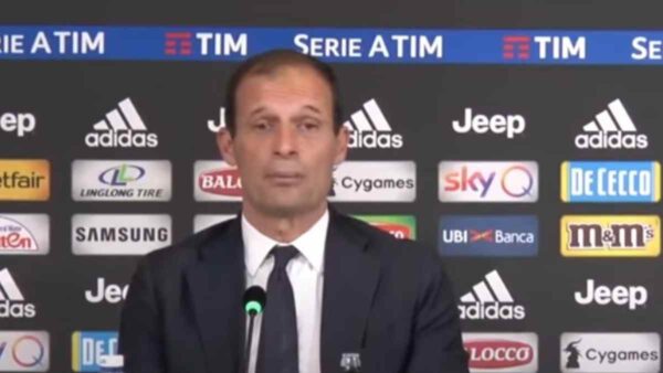 Max Allegri in conferenza stampa