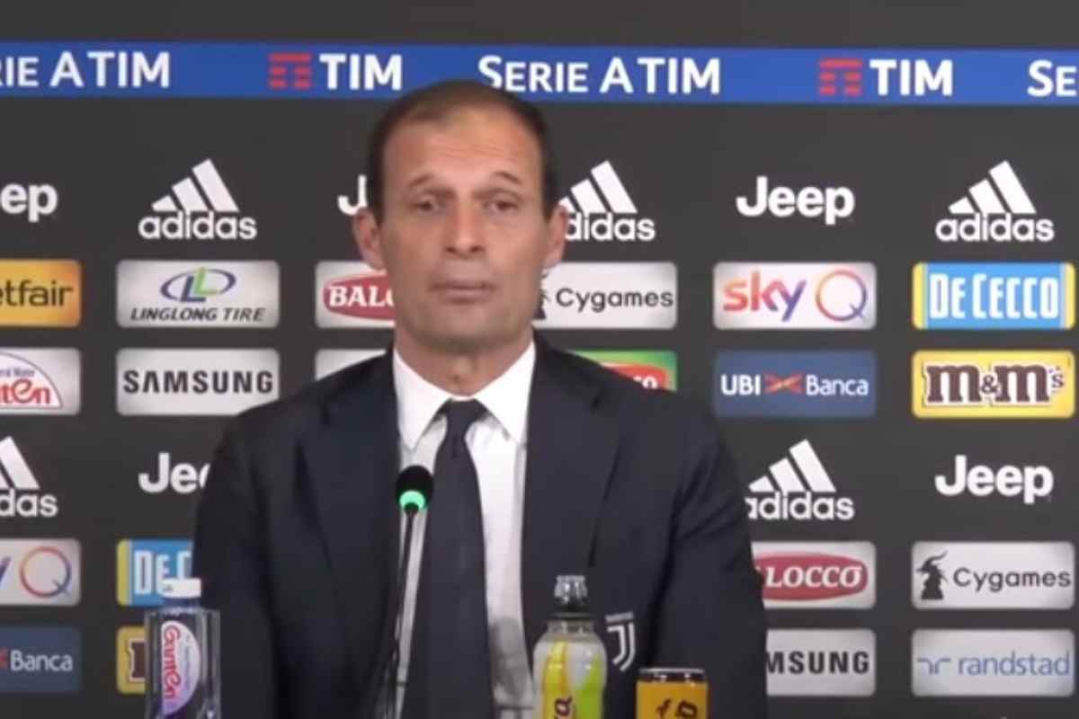 Max Allegri in conferenza stampa