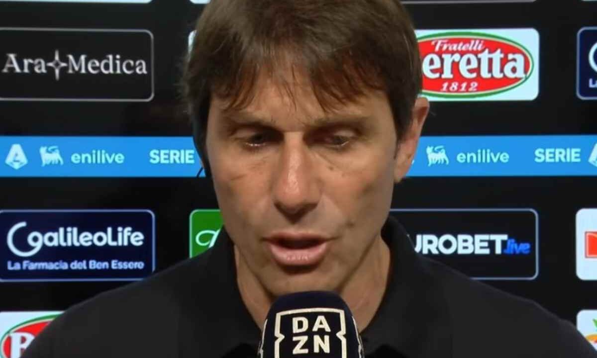 Antonio Conte ai microfoni di DAZN