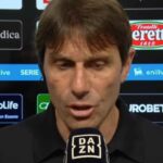 Antonio Conte ai microfoni di DAZN
