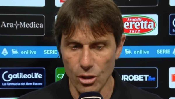 Antonio Conte ai microfoni di DAZN