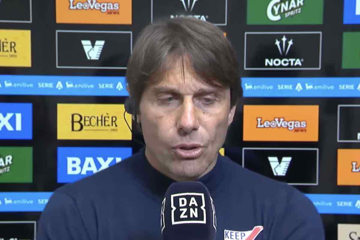 Antonio Conte a Dazn