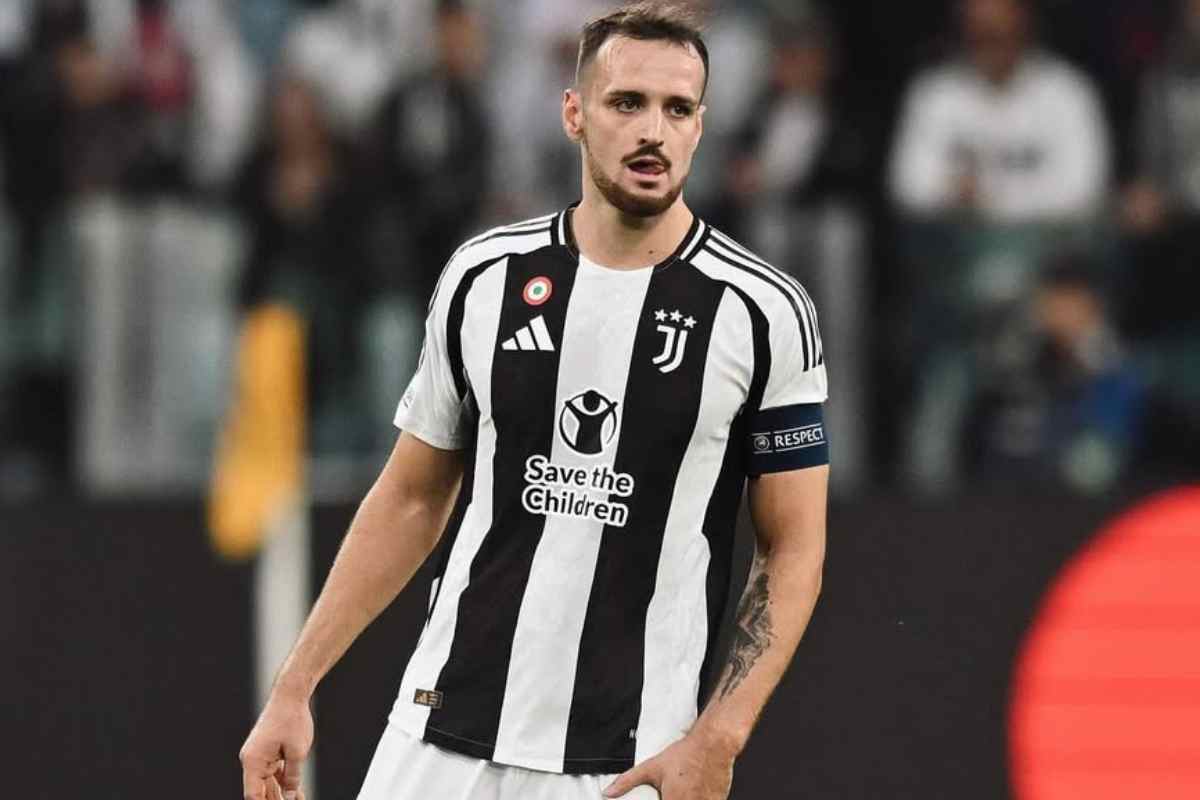 Federico Gatti in campo con la Juve