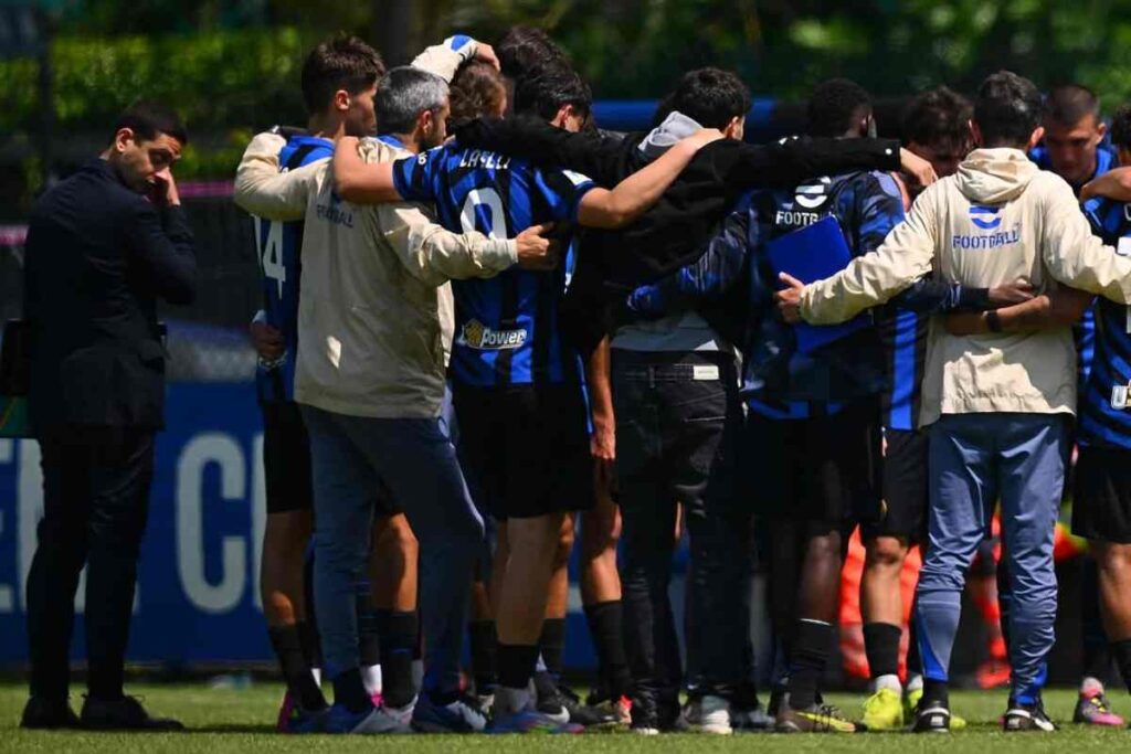 Inter calciatore ricoverato