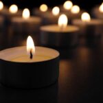 Candele a lutto